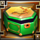 dragons glow hold and win golden drum symbol icon