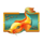 dragons luck fish symbol icon