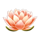 dragons luck lotus symbol icon