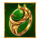 dragons mirror ring symbol icon