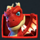 dragonz red symbol icon