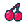 dream diver cherry symbol icon