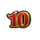 dreamy genie dollars and dreams 10 symbol icon