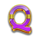 duel of night and day letter q symbol icon