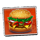 dumb and dumber route to riches burger symbol icon