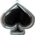 duplicats spade symbol icon