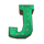 dusty nugget j symbol icon