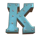 dusty nugget k symbol icon