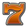 dynasty spark 7s 7 orange symbol icon