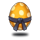 e force yellow egg symbol icon