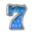 eagle honor 7s 7 blue symbol icon