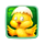 easter fortune chick symbol icon