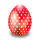 easter gifts red egg symbol icon