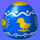easter surprise blueegg symbol icon