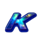 edge of the stars k symbol icon
