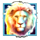 egglink silver pride lion symbl icon
