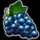 egt digital burning hot grape symbol icon