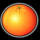 egt digital burning hot jackpot orange symbol icon