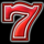 egt digital burning hot seven symbol icon