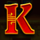 egypt fire k symbol icon