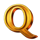 egypt sun deluxe q symbol icon