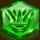 egyptian emeralds green symbol icon