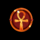 egyptian gold cross symbol icon