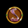 egyptian gold snake symbol icon