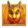 egyptian king cat symbol icon