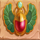 egyptian king scarab symbol icon