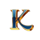 egyptian monsters k symbol icon