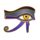 egyptian moon eye symbol icon