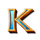 egypts moon k symbol icon
