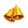 electric chip bell symbol icon