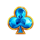 electric chip club symbol icon