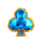 electric chip extreme club symbol icon