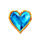 electric chip extreme heart symbol icon