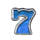 electro blast 7s seven 5 symbol icon