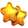 electro coin link stars symbol icon