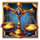 elemental fusion gold scales symbol icon