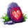 elf castle heart symbol icon