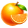 elite coin orange symbol icon