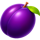 elite coin plum symbol icon