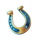 emerald frenzy horseshoe symbol icon