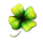 emerald king wheel of wealth clover symbol icon
