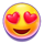 emotiwins in love symbol icon