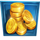 empty the bank gold symbol icon