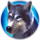 enchanted grove wolf symbol icon
