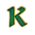endless fortune letter k symbol icon