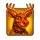 endorphina bad santa evil reindeer symbol icon